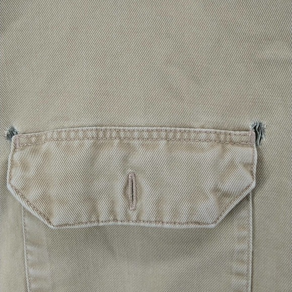 Tyndale Men's Flame Resistant Novinium Button Down Shirt Tan Size XL Long Sleeve - Picture 4 of 16